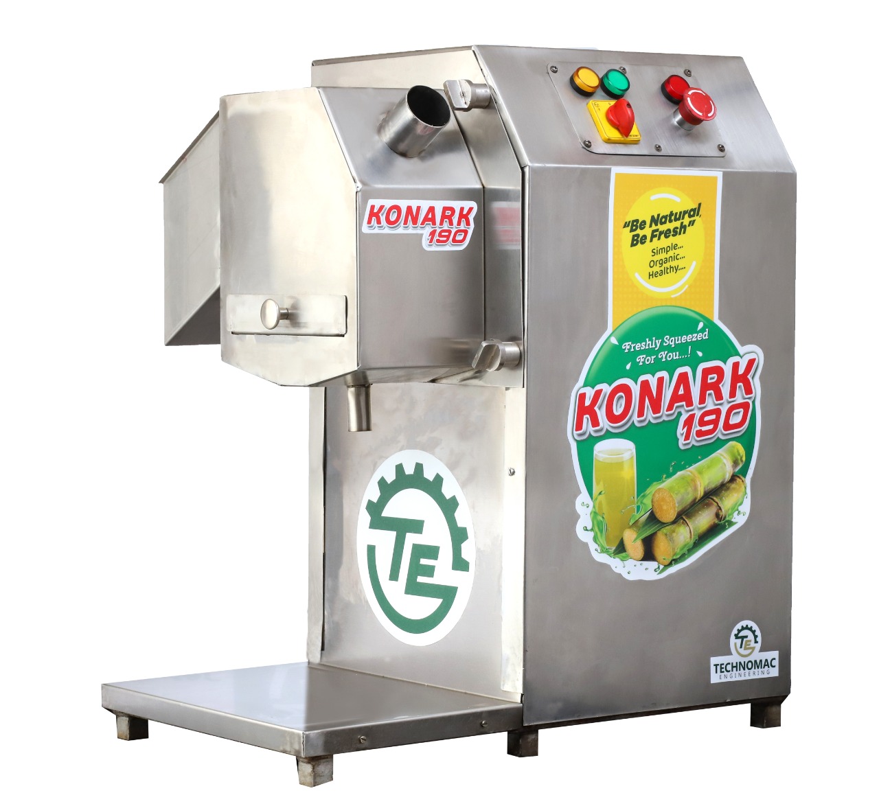 Rasvanti Motorised Sugarcane Juice Machine Automatic Raswanti