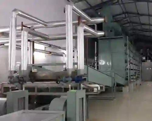 Continues Conveyor Dryer Machine for Vegetables