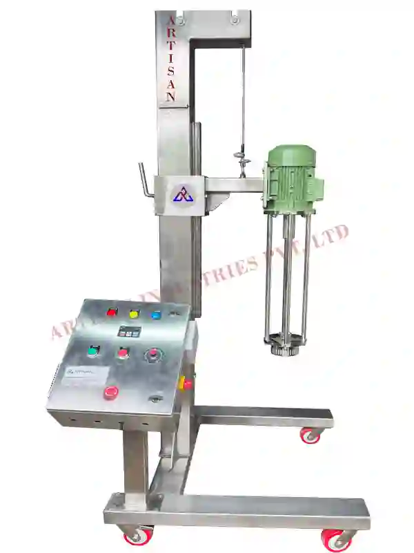 High Shear Batch Mixer- Manual Lifting
