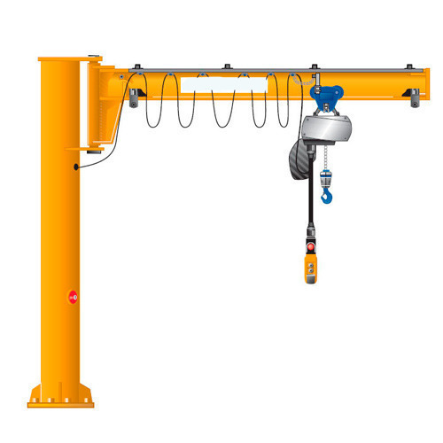 Jib Crane Price with Hoist 1 ton 2 ton Manufacturers & Exporters in India